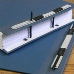 청운산업 청운 국내산 고급 책표지-화스너 청표지 1팩 10조 입