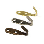 철물코리아 옷걸이 벽걸이 후크 도어훅 치마 옷걸이-치마니켈-도매 1EA 1개