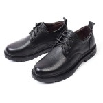 남자 가죽 캐주얼 슈즈 컴포트화 슈즈 중년 구두