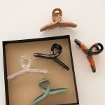 6종 꼬임 헤어핀 올림머리 데일리 반묶음 집게 핀