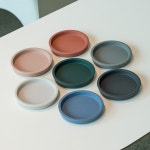 국산 실리콘 컵받침 다용도 티코스터 받침대