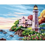 투코비 투코비 DIY 유화그리기 40x50 꿈속의 별장 5560