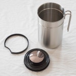 엠지엠씨 엠지엠씨 플루딕 스텐 진공 음식물쓰레기통 3L
