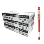 파이롯트 하이테크-C 0 3R-적색 10입 갑 10개입