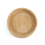 내열 이중 유리 찻잔 우드받침대 홍차잔