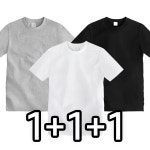 엠엔씨 MNC 1 1 1 남녀공용 베이직17수 반팔티 MDBT062TS