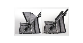 디어펫 아메리칸도그 반려동물 유모차 47 x 76 x 100 cm 1개