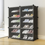 투명 도어형 신발장 2열 6단 사무실 현관 신발수납장