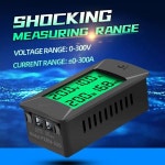 DC 0-300V 전압계 자동차 배터리 테스터 KWH 전기 에너지 모니터 12V 96V 션트