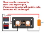 DC 0-300V 전압계 자동차 배터리 테스터 KWH 전기 에너지 모니터 12V 96V 션트