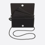 DIOR 레이디 디올 파우치 블랙 다이아몬드 까나쥬 S0204SNEA M900