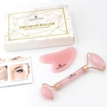 얼굴 괄사마사지기 로즈쿼츠괄사 바디 승모근