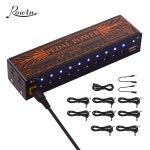 Rowin 유럽 연합 EU 인터페이스는 USB와 페달 POWER 10 길 힘 효과 1개 100-240V