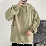 남성 여성 캐주얼 스트릿 오버 아노락 바람막이