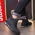 HS라이프 레인부츠 장화 장마철 비오는날 여성 남성 아쿠아슈즈 따뜻한 도 엣지있게 에어쿠션 레인