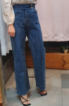 투버튼 부츠컷 데님