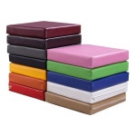 키밍 벤치의자 가죽방석 간의자 사각형 쿠션패드 방수