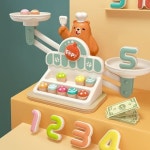 탑브라이트 밸런스 양팔 저울 수학 보드게임 산수 놀이 덧셈 뺄셈 셈셈수학계산 보드게임 W028