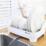 ECOCO 스윙 물빠짐 식기 건조대