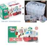 헬로카봇 미니 메디언트 헬로카봇 3단 멀티 보관함 정리함 헬로카봇 미니 메디언트 자동차가 로봇으로 변신 휴대용 미니카봇 CARBOT MINI 1개