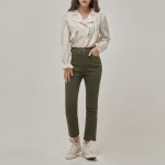 2088 쫀쫀 밴딩 일자 팬츠