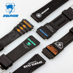 돌핀 돌핀 국산 우레탄 고무 호환밴드 DOLPHIN 스포츠시계 MRP567-21