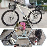 키밍 접이식 자전거 바구니 가방 세트 바이크소품