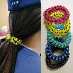 칼라꼬불이 헤어밴드 대 지름5cm