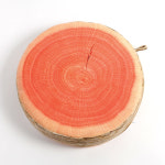 숲속 통나무 방석 두꺼운 카페 쿠션 원형 바닥