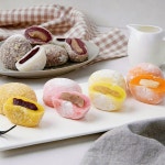 떡궁 국내산 찹쌀로 만든 모듬 찹쌀떡 1 2kg 50gx24개입 개별포장