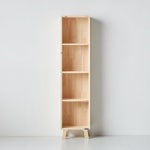 가구산책 4칸 원목 책장 2type H5825