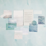 포인트 장식 카드 하늘바다