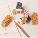 잘지워지는 당근 지우개 1개 학생 필기구