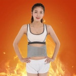 아랫배 보호 기모 융털 보온 찍찍이 복대