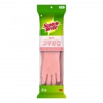 3M 스카치브라이트 고무장갑 파스텔