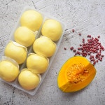 네니아 우리밀 단호박 팥 찐빵 400g