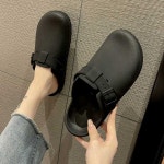 여름 휴가철 코디 뮬실내화 임산부 신발 욕실 슬리퍼