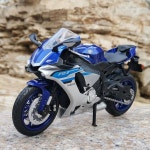 1 12 yamah yzf r1 레이싱 오토바이 오토바이 사운드 라이트 자동차