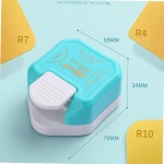 3in1 코너라운더 멀티앵글 R4 R7 R10 커터 펀치 3방향 UK00268