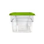 삼광 PC 투명 사각 저장용기 보관통3 5L 전용뚜껑포함