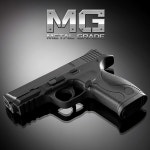 아카데미과학 아카데미과학 핸드건 에어소프트건 MP40 에어건 MG 메탈 그레이드