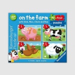 코리아보드게임즈 라벤스부르거 농장에 왔어요 2 3 4 5피스 두돌 아기퍼즐