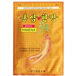 국산 인삼 건강 찜질 패드 파스 패치 4팩 100매