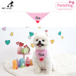 패리스독 하트 턱받이