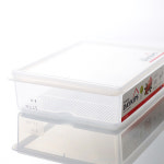 냉장고 용기 정리 의 GO 밀폐 사각 52호 5 3L 보관 냉장실 냉동실