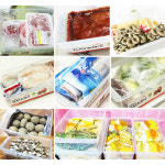 냉장고 용기 정리 의 GO 밀폐 사각 52호 5 3L 보관 냉장실 냉동실