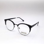 rorgge 남자 여자 원형 하금테 안경 9037