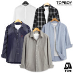 탑보이 탑보이 오피스 셔츠 TBS 972