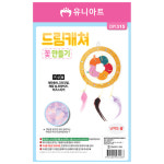 유니아트 DIY 515 드림캐쳐 만들기 꽃