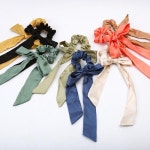 왕리본 곱창머리끈 곱창밴드 스크런치 헤어슈슈 포니테일 머리끈